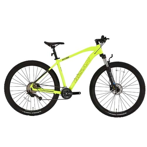 Bisan Mtx 7500 Cues 27,5 Jant K:43 18V Hd Neon Sarı/Beyaz-Siyah Dağ Bisikleti