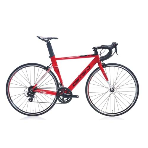 Carraro Race 012 Aero 28 Jant 520H 14V V Kırmızı/Siyah-Gümüş Yol/Yarış Bisikleti