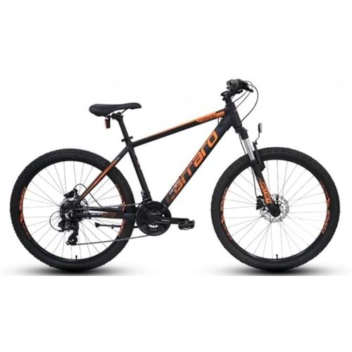 Carraro Force 420 24 Jant 325H 21V Hd Mat Siyah/Turuncu-Gümüş Çocuk Bisikleti