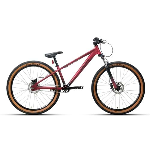 Carraro Bandıt 26 Jant 310H 1V Hd Mat Koyu Kırmızı Siyah Özel Seri Dağ Bisikleti