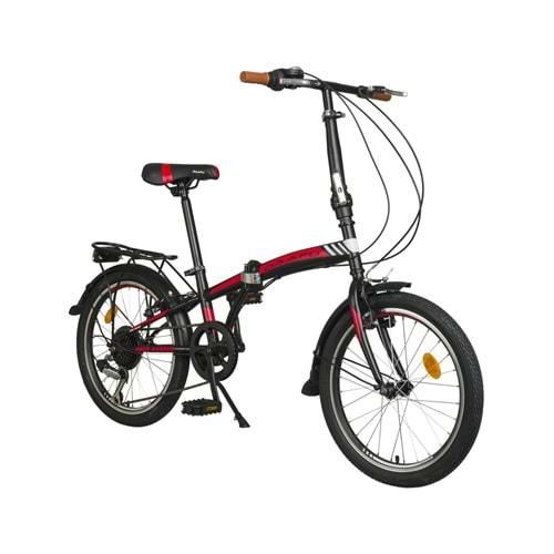 Daafu Rd1100 Folding 20 Jant 7V Kırmızı Katlanır Bisiklet