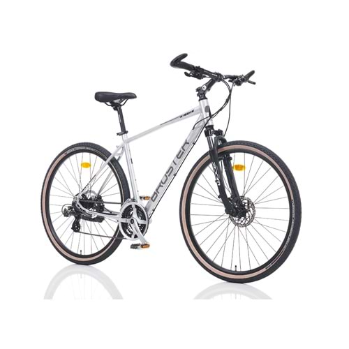 Broster Headway 4.0 700C K:49 24V Hd Parlak Gri Gravel Bisikleti