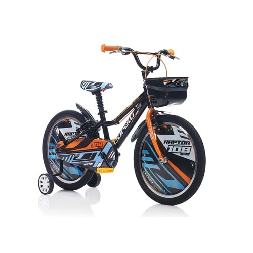 Corelli Raptor 20 Jant V Siyah/Turuncu Çocuk Bisikleti