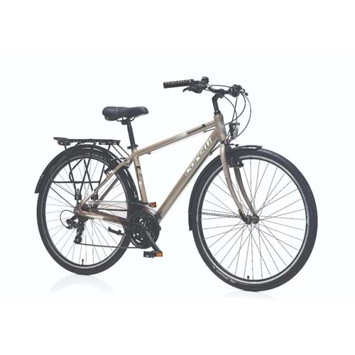 Corelli Retropol-M 700C 28 Jant K:18 21V V Gri/Krem Şehir Bisikleti