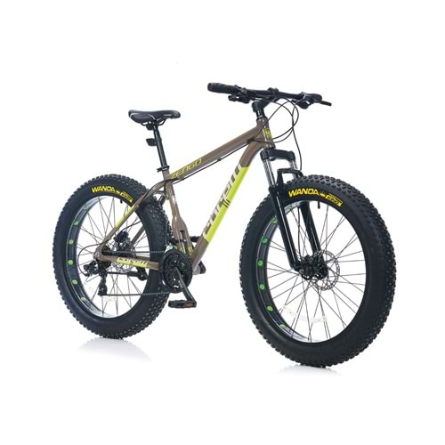 Corelli Zengo 26 Jant K:16 21V Hd Gri/Yeşil Fat Bike