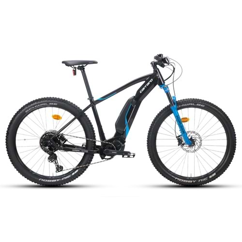 Carraro Kıfuka E7 27,5 Jant 440H 11V Hd Metalik Siyah/Mavi Elektrikli Bisiklet
